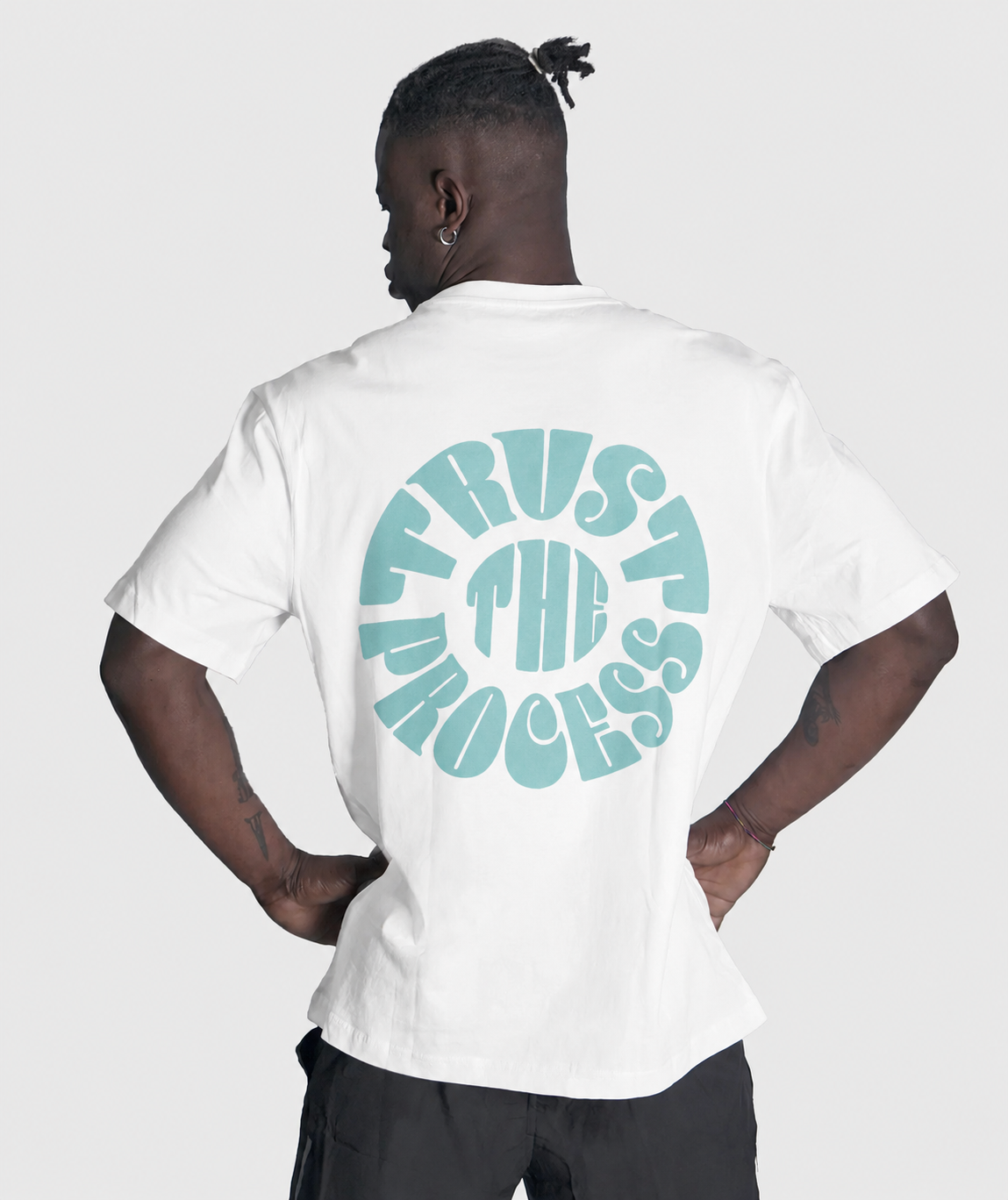 T-Shirt oversize "Trust the process" 1830